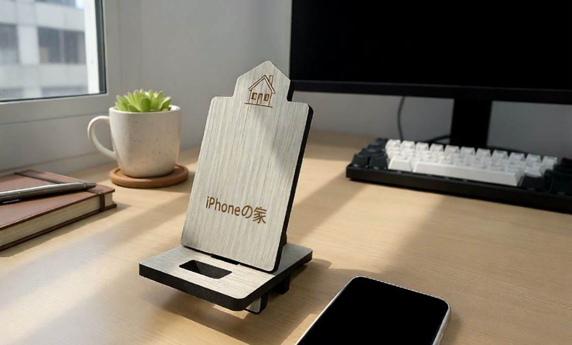 木質手機支架